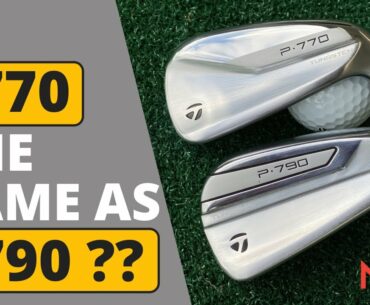 Is It The Same Iron? TaylorMade P770 Iron VS TaylorMade P790 Iron