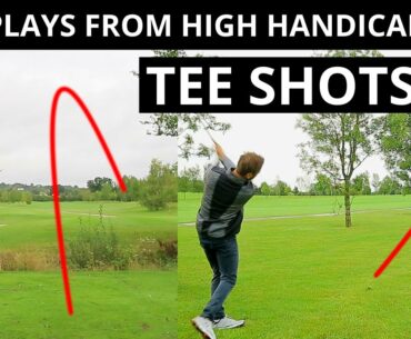 WHAT HAPPENS WHEN A PRO PLAYS FROM A HIGH HANDICAPPERS TEE SHOT??