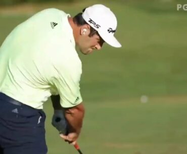 Jon Rahm Warm Up Session At The Northern Trust 2020