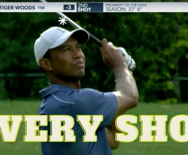 Tiger Woods Round 3 *EVERY SHOT*|The Northern Trust 2020
