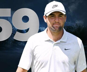 Scottie Scheffler Shoots 59 *Final Hole Coverage*| The Northern Trust 2020