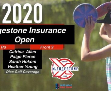 2020 DISCRAFT Ledgestone Insurance Open |Final F9| Allen, Pierce, Hokom, Young |GKPro Disc Golf