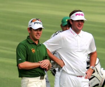 Bubba Watson’s Wedge From The Woods | Masters Moment | The Masters Golf Tournament