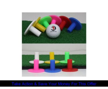 Cheap 10Pcs/Lot Golf Ox TendonTees Rubber Holder Training Aids Practice Golf Ball Holder Tee Access