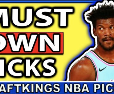DRAFTKINGS NBA PICKS TUESDAY AUGUST 18th PICKS | NBA DFS PICKS 2020