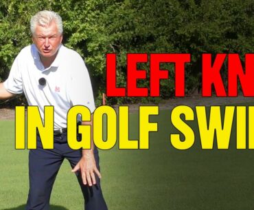 Left Knee In The Golf Downswing (COPY THIS MOVE!)