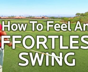 HOW TO FEEL AN EFFORTLESS GOLF SWING (Do This Anywhere)