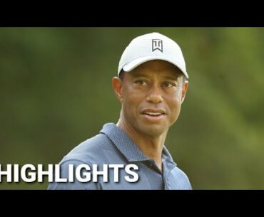 Tiger Woods's Round 3 At The Northern Trust 2020