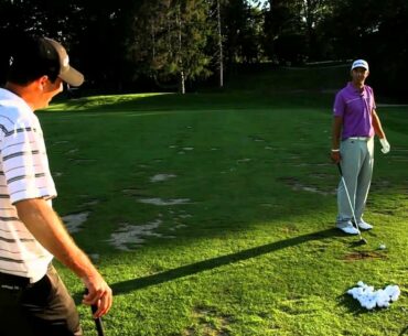 Dustin Johnson Testing RocketBladez Irons
