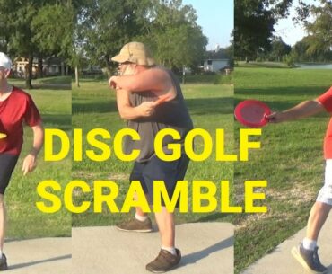 Disc Golf Scramble at Evergreen - F9