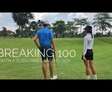 Breaking 100 with a Subscriber's Son: No Swing Change, Just A Mental Change