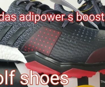 Adidas Mens adipower s boost 3 Golf Shoes Trainers | Quick Look | 4K