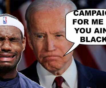 LeBron James to CAMPAIGN for Sleepy Joe Biden and Kamala Harris!