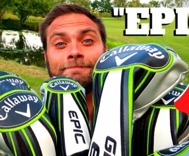 THE BIGGEST "EPIC" HAUL OF GOLF CLUBS I HAVE EVER HAD!?