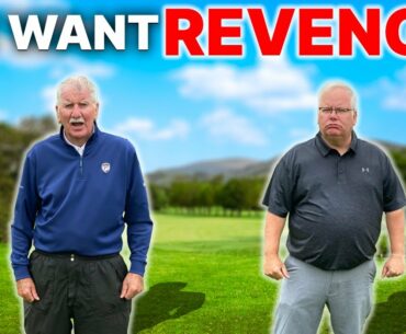 OLD GOLFERS WANT REVENGE VS YOUNG PRETENDERS in grudge match!