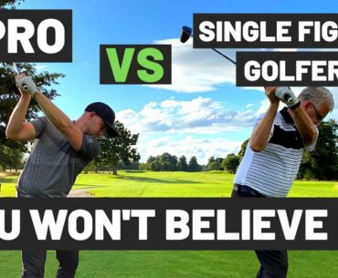 PLAYING GOLF WITH SINGLE HANDICAP GOLFER!! Key tips for every shot!