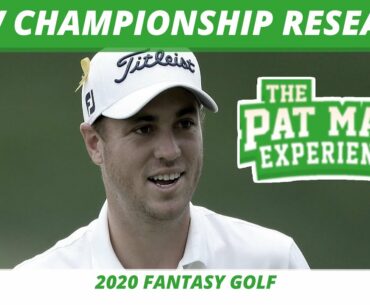 Fantasy Golf Picks - 2020 BMW Championship Research, Course Preview, DraftKings Predictions