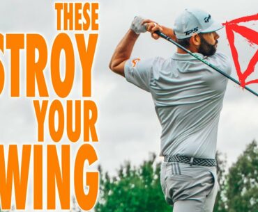 THESE 3 MOVES CAN DESTROY YOUR GOLF SWING - AND HOW TO FIX THEM