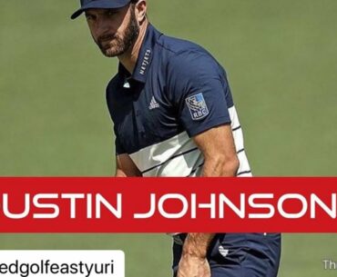 Dustin Johnson amazing slow motion driver  impacting! #HitTheBell & #HitTheBall