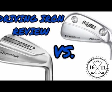 1611   Driving Iron Showdown Honma TW20 vs  TaylorMade P790