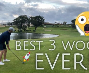 MY BEST 3 WOOD EVER! // Breaking 40 on Sun City Country Club Back Nine