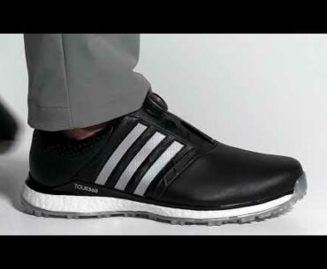 adidas TOUR360 XT-SL Boa 2.0 Golf Shoes - Black