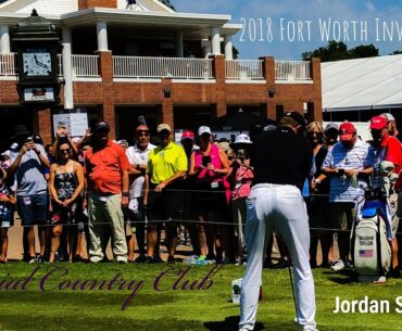 Jordan Spieth Tees Off at Fort Worth Invitational at Colonial Country Club