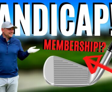 HE GOT A HANDICAP WITHOUT EVEN JOINING A GOLF CLUB!!!