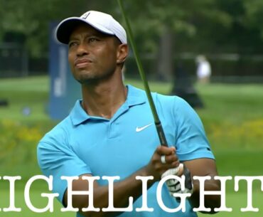 Tiger Woods- Opening Round *HIGHLIGHTS*| BMW Championship 2020