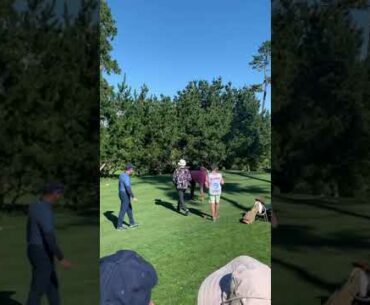 Bill Murray golfswing 2020 Pebble Beach Proam