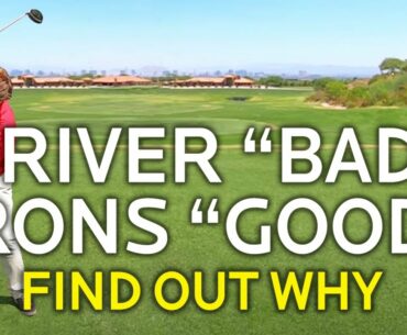 HITTING DRIVER BAD but IRONS GOOD (Learn How To Hit Your Driver Better)
