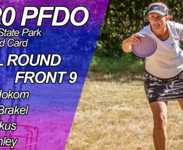 2020 PFDO I FINAL ROUND F9 I FPO LEAD CARD I BRAKEL, HOKOM, FAJKUS, FINLEY