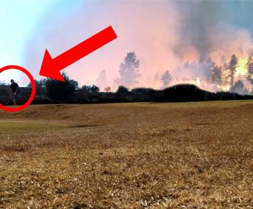 Playing GOLF on a BURNED field // Top Tee Mashie