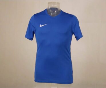 Nike Park VI Short Sleeve Football Shirt Royal Blue