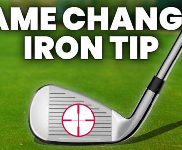 How To Strike Your Irons Like a Tour Pro - one AMAZING DRILL no matter your age or ability