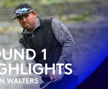 Justin Walters leads by three | Day 1 Highlights | ISPS HANDA UK Championship
