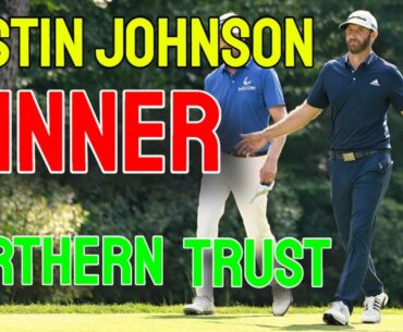Dustin Johnson Northern Trust 2020 Winner | Full Press Conference Interview [FIRST TO TEE]