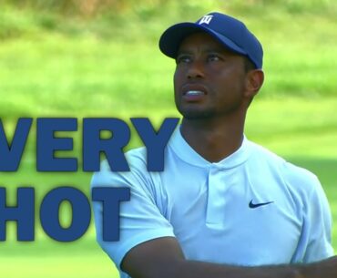 Tiger Woods 2nd Round at the 2020 BMW Championship | Every Shot