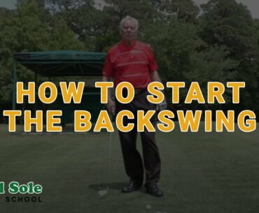 Mel Sole Golf Tips: How To Start The Backswing