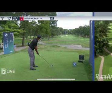 Tiger Woods triple bogeys at the BMW Championship (8/29/20)