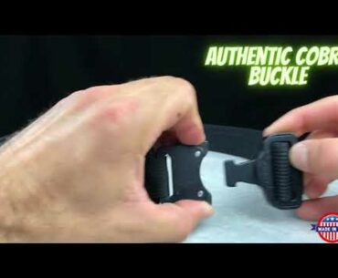 AMRAP Tactical Slimline Cobra Hybrid EDC Belt.
