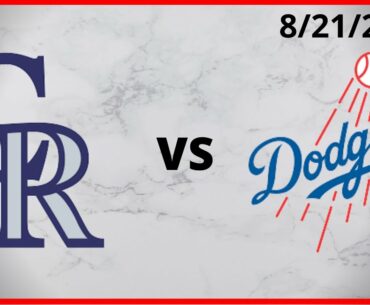Colorado Rockies Condensed Game (8/21/2020) Los Angeles Dodgers Condensed Game