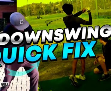QUICK Fixes for Improved Downswing Sequence