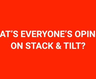 WHAT'S EVERYONE'S OPINION ON STACK AND TILT? | GOLF TIPS | LESSON 147