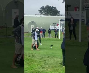 Chinese Pga golfer Haotong Li golf swing driver off 1 at the PGA Harding Park 2020 San Francisco