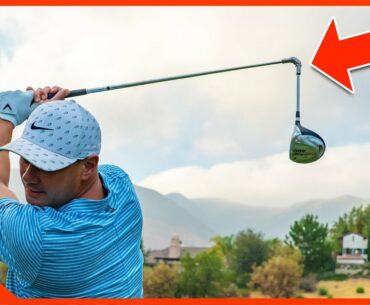 Playing With a Foldable Driver! | PGA Pro vs Amateur Match | Experior Golf