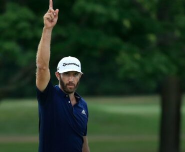 Dustin Johnson’s incredible putt on No. 18 at BMW