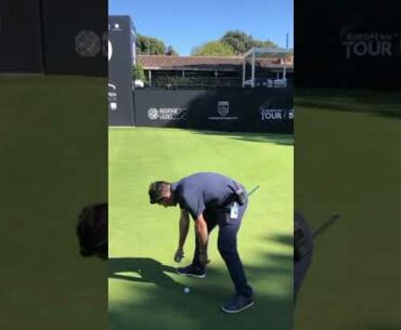 Using a Stimpmeter on the European Tour - Golf Rules