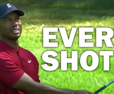 Tiger Woods 4th Round at the 2020 BMW Championship | Every Shot
