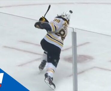 Krejci Tees Up Pastrnak One-Timer And Bruins Tie Lightning